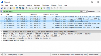 CISCO CyberOps Lab Exploring DNS Traffic Cybersecurity Training